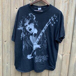 Vintage Liquid Blue ACDC Band T Shirt XL
